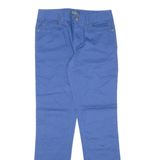 POLO RALPH LAUREN Womens Trousers Blue Slim Straight W28 L30