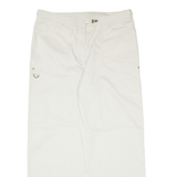 LAUREN RALPH LAUREN Womens Trousers Cream Relaxed Tapered W30 L26