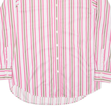 BODEN Mens Shirt Pink Striped Long Sleeve L