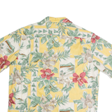 HANAUMA BAY Mens Hawaiian Shirt Yellow Floral XL