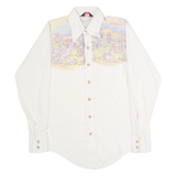 ESPRIT Tom And Jerry Womens Shirt White Crazy Pattern Long Sleeve S