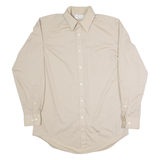 PATTINI Mens Plain Shirt Grey Long Sleeve M