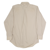 PATTINI Mens Plain Shirt Grey Long Sleeve M