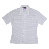 JOEL Womens Shirt Grey Geometric M