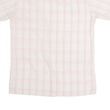 FAIRY CRANE Mens Shirt White Check M