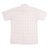 FAIRY CRANE Mens Shirt White Check M