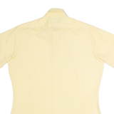 PERMA PREST Womens Plain Shirt Yellow M