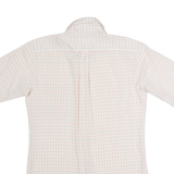 MITSUKOSHI Mens Shirt White Check M