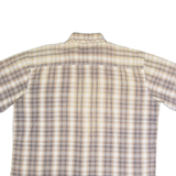 DICKIES Mens Shirt Brown Check 2XL