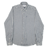 BARBOUR Mens Shirt Black Check Long Sleeve S
