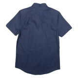 BEN SHERMAN Mens Plain Shirt Blue XS