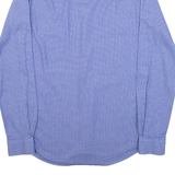 DKNY Slim Fit Mens Plain Shirt Blue Long Sleeve M