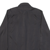 CALVIN KLEIN Mens Plain Shirt Black Long Sleeve M