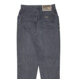 ARMANI JEANS Womens Jeans Grey Regular Mom W27 L30