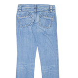 DIESEL Womens Jeans Blue Slim Straight Stone Wash W26 L31