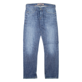 MUSTANG New Oregon Mens Jeans Blue Regular Straight Stone Wash W32 L33