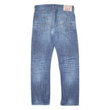 MUSTANG New Oregon Mens Jeans Blue Regular Straight Stone Wash W32 L33