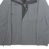 COLUMBIA Mens Jacket Grey Nylon XL