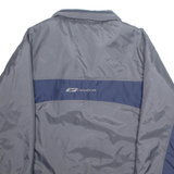 REEBOK Mens Jacket Grey Nylon L