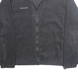 COLUMBIA Mens Fleece Jacket Grey XL