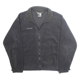 COLUMBIA Mens Fleece Jacket Grey XL