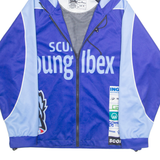 SW4U Mens Shell Jacket Blue Hooded M