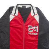ONE BY ONE Mens Track Jacket Red M