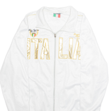ITALIA Mens Shell Jacket White 2XL