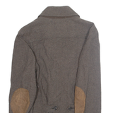 RED SEAL Womens Blazer Jacket Brown Wool M