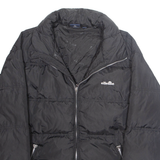 ELLESSE Mens Puffer Coat Black S