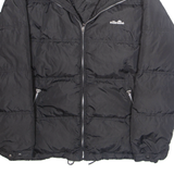 ELLESSE Mens Puffer Coat Black S