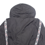 FILA Mens Rain Jacket Black Hooded XL