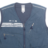 REPLAY Mens Gilet Blue L