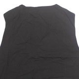 Mens Waistcoat Green Crazy Pattern XL