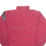 CAT Mens Pullover Jacket Red Nylon L