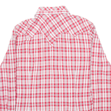 DIESEL Womens Shirt Red Check Long Sleeve L