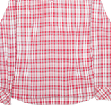 DIESEL Womens Shirt Red Check Long Sleeve L