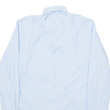 DKNY Mens Formal Shirt Blue Long Sleeve S