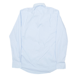 DKNY Mens Formal Shirt Blue Long Sleeve S