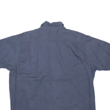 WRANGLER Mens Plain Shirt Blue 2XL