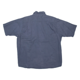 WRANGLER Mens Plain Shirt Blue 2XL