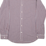 TIMBERLAND Slim Fit Mens Shirt Blue Check Long Sleeve XL