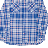 TOMMY HILFIGER Custom Fit Mens Shirt Blue Check Long Sleeve M