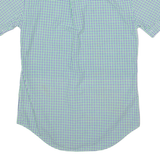 RALPH LAUREN Mens Shirt Green Check XS