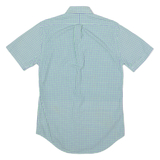 RALPH LAUREN Mens Shirt Green Check XS