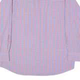 TOMMY HILFIGER Mens Shirt Blue Check Long Sleeve XL