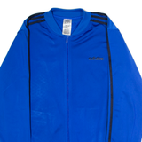 ADIDAS Mens Track Jacket Blue L