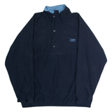 COTTON TRADERS Mens Pullover Jacket Blue M