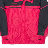 COLUMBIA Mens Ski Coat Red Colourblock XL