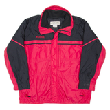 COLUMBIA Mens Ski Coat Red Colourblock XL